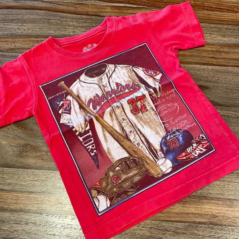 Kids Baseball T-shirt Size 3T